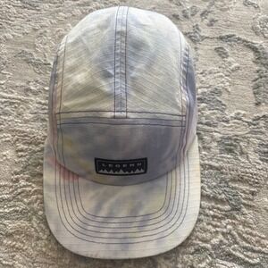 LEGEND Headwear tie dye 5 Panel Hat Campfire cotton Adjustable Cap